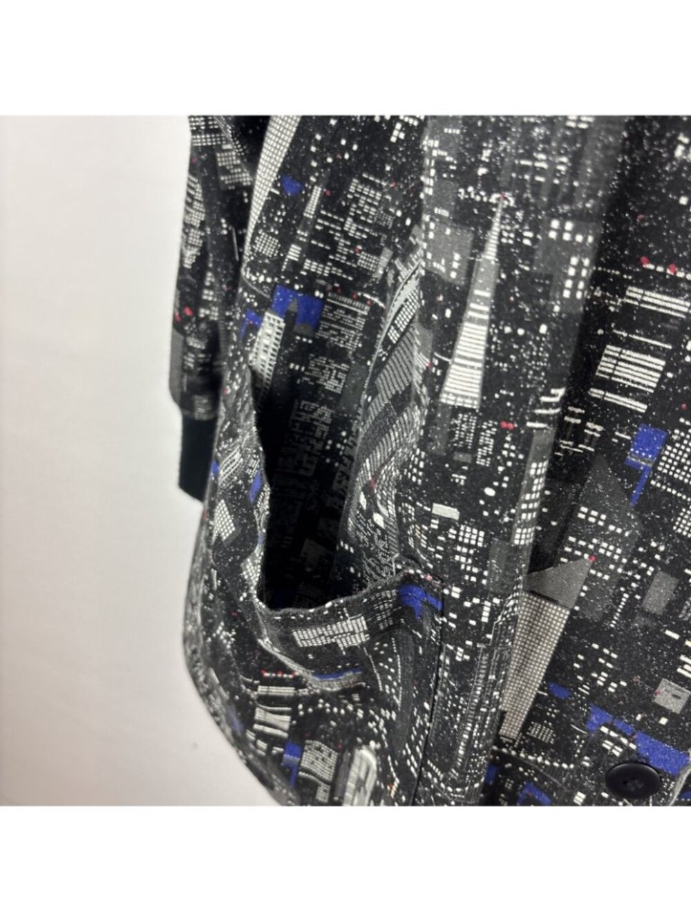 Los Angeles Rose Med City Lights Long Sleeve Scrub Jacket Seattle DC NYC - Picture 4 of 8